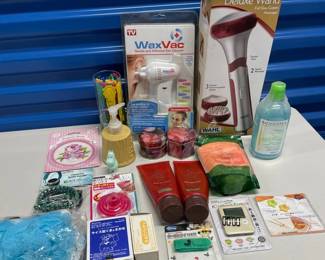 HST011 - A Deluxe Wand Massager, An Ear Cleaner , & A Miscellaneous Collection Of Kitchen & Bathroom