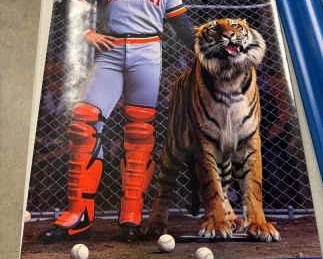 HST238 Lance Parrish Detroit Tigers Poster