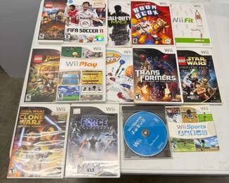 HST247 Miscellaneous Nintendo Wii Games