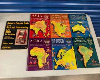 HST232 Golden Book Picture Atlas of the World Set