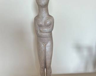 Cycladic Figurine Reproduction by Alva Studios for the Metropolitan Museum of Art
