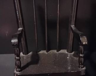 Miniature rocking chair