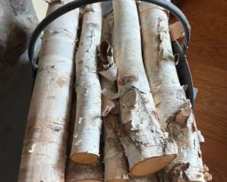 Birch Firewood Log Holder
