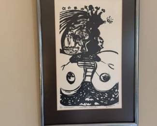 Egyptian Warriors Lithograph by Al Fudge