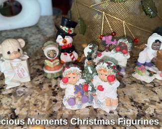 Precious Moments Christmas Figurines Lot