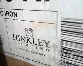 Hinkley Lighting Rustic Iron Chandelier
