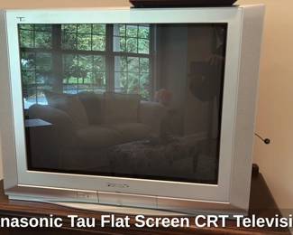 Panasonic Tau Flat Screen CRT Television