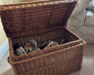 Wicker Storage Chest