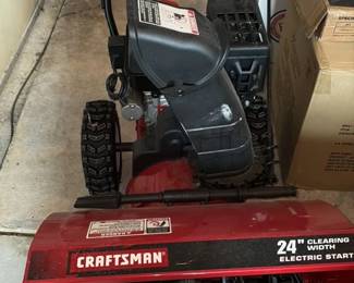Craftsman 24" Electric Start Snow Blower