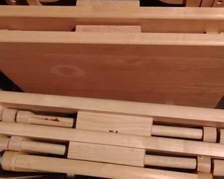 Set of 4 Folding Tray Tables