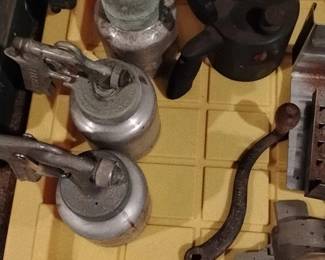 Vintage Spray Guns and Grinding Wheel Tool