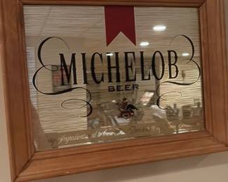 Michelob Beer Mirror