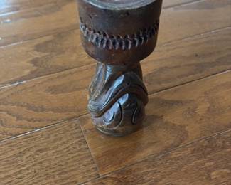 Carved Wooden Pedestal