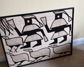African Tribal Art Wall Hanging