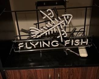 Flying Fish Neon Sign