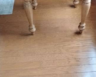 Pine Side Table with Turned Legs
