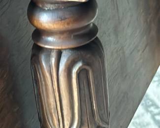Antique Drop Leaf Console Table