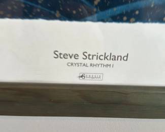 Steve Strickland "Crystal Rhythm I" Limited Edition Print