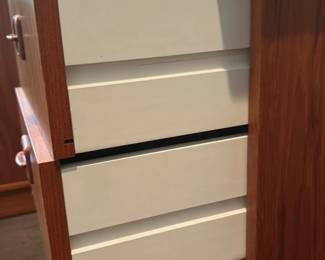 Mid-Century Modern Teak L-Shaped Desk