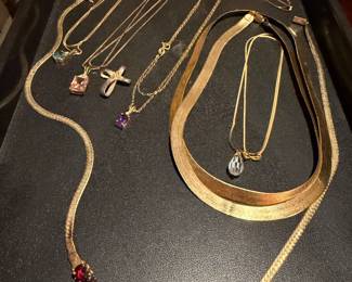 10, 12 and 14 karat gold