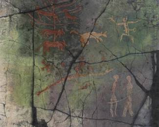 3151
Han Likun
(b. 1938)
"Ancient Artist"
Watercolor and ink on paper
Appears unsigned; titled by repute
Sight: 24" H x 25" W
Estimate: $500 - $700