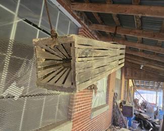 Large early fish trap.
