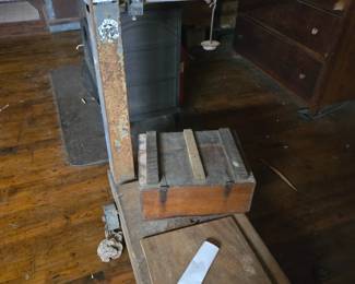 Early platform scales.