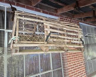Several old lobster traps.