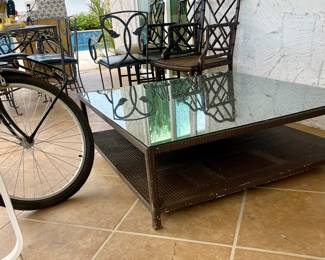 McGuire large coffee table