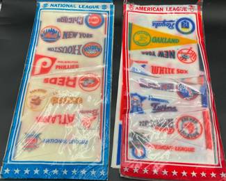Vintage Baseball Pennants