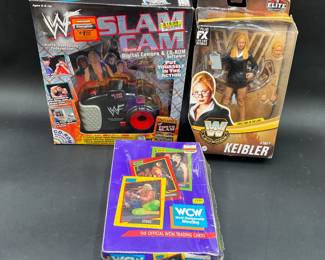 Wrestling Action Figures & Cards