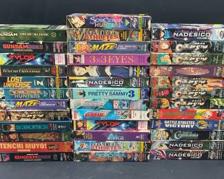 Japanese Anime VHS Tapes