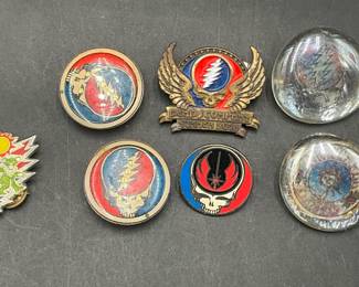 Grateful Dead Pins