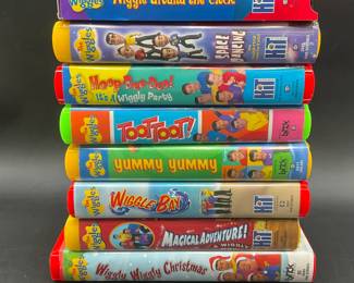 The Wiggles VHS Tapes