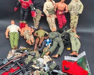 12" Military Action Figures