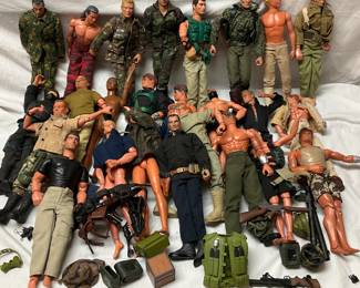 12" Military Action Figures