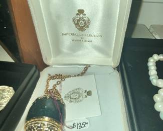 FABERGE PENDANT NECKLACE