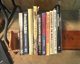 NUMEROUS GUN BOOKS
