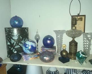 HAND-BLOWN GLASS BALLS - EACH ONE DIFFERENT!