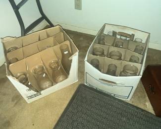 LOTS OF LAMP CHIMNEYS