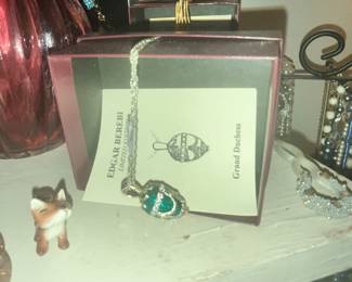 LARGE COLLECTION OF EDGAR BEREBI LIM ITED EDITION JEWELRY w/ BOXES