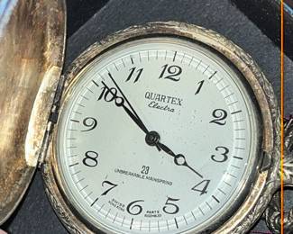 QUARTEX ELECTRA POCKET WATCH