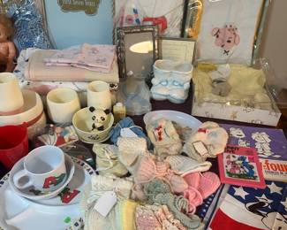 Vintage Baby Items