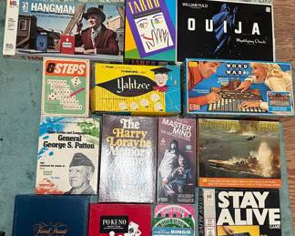 Games (these games are located on 2nd floor)