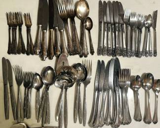 BMF Silverplate, Bruckman Silverplate, Japan Stainless, etc