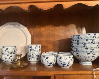 Cherry Blossom Sake Cups, Rice Bowls