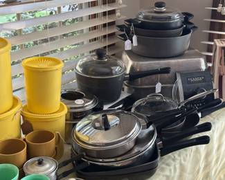 Scan Pans, Cusinart, Calphalon, Flint ….