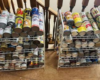 Large Beer Can Collection