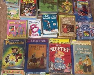 Children’s Books - 1934 and many 1950s, 1960s, 1970s - most are vintage (2nd Floor Children’s Room )