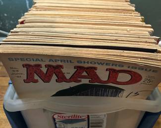 Lots of MAD magazines